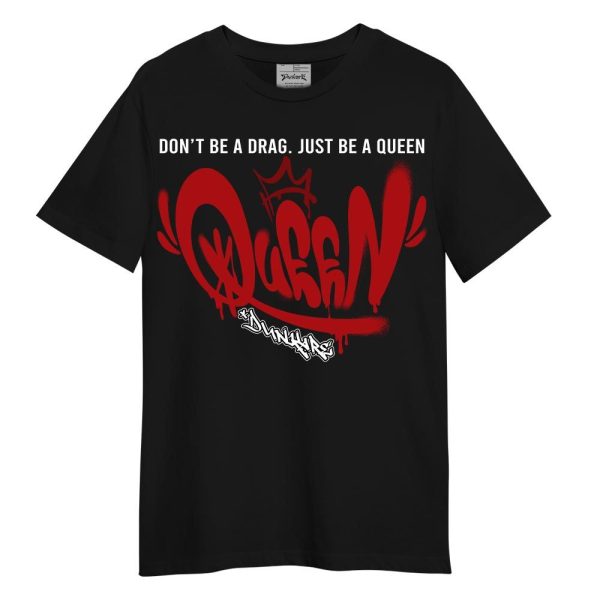 Red Taxi 12s Shirt - Queen Graffiti 2 Unisex Matching Jordan Shirt Jezsport.com