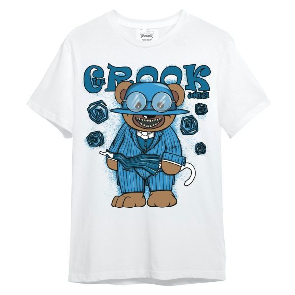 Powder Blue 9s Shirt - Swindler Bear Unisex Shirt Jezsport.com