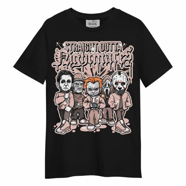 Low Legend Pink 11s Shirt - Halloween Straight Outta Nighmares Graphic Unisex Shirt Jezsport.com