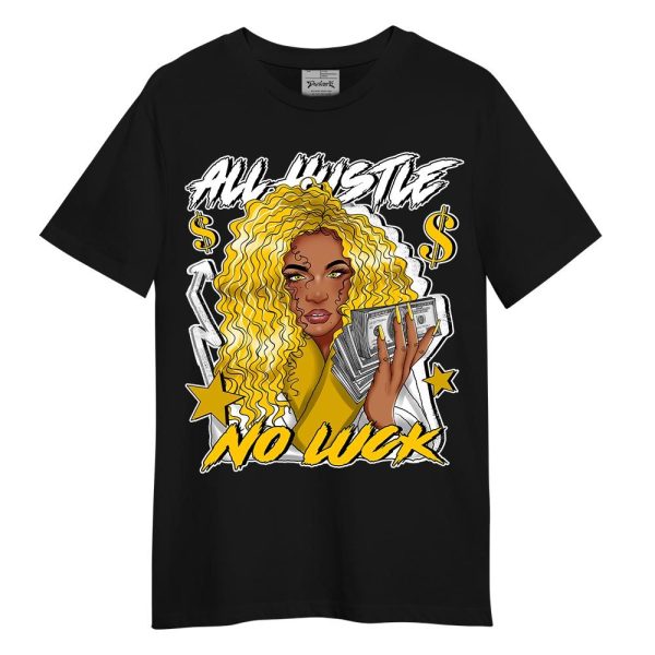 Vivid Sulfur 4s Shirt - All Hustles Unique Shirt Unisex Matching Jordan Shirt Jezsport.com