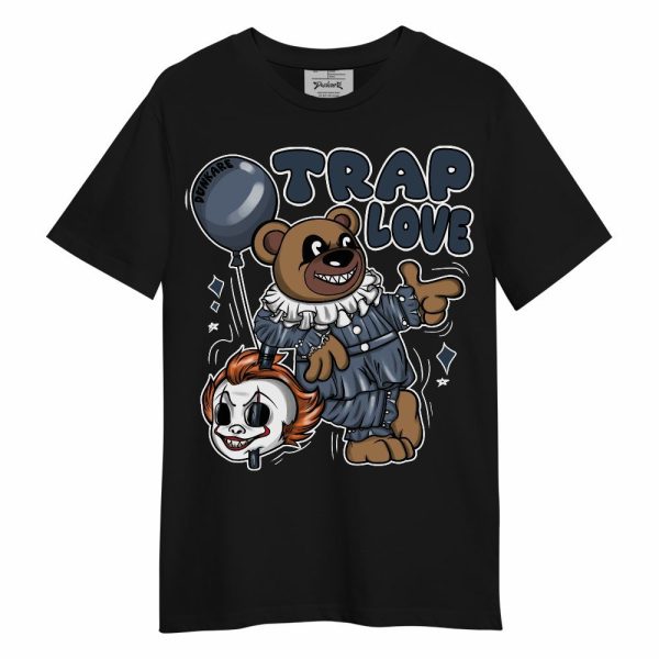 Low Diffused Blue 11s Shirt - Trap Loves Bear Unisex Shirt Matching Jordan Shirt Jezsport.com