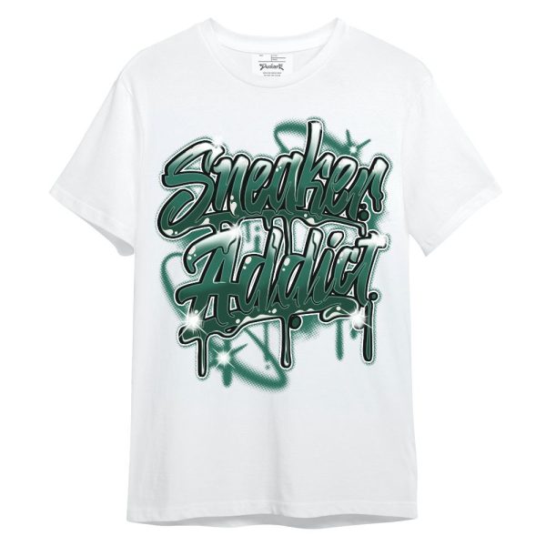 Oxidized Green 4s Shirt - Addiction Sneakers Graphic Unisex Shirt Matching Jordan Shirt Jezsport.com