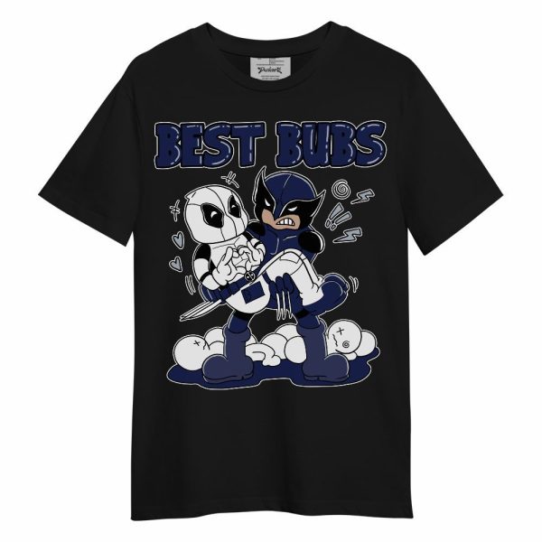 Midnight Navy 11s Shirt - Bubs Cartoon Unisex Shirt Matching Jordan Shirt Jezsport.com