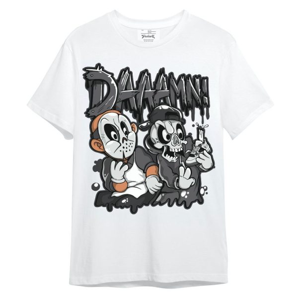 White Thunder 4s Shirt - Damn Shoe Graphic Unisex Shirt Jezsport.com