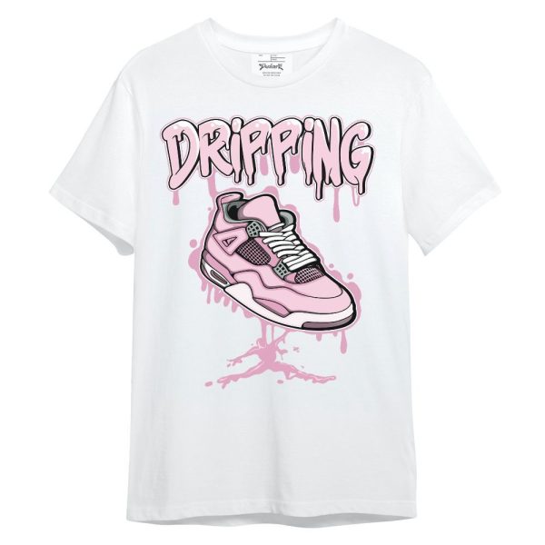 Orchid 4s Shirt - Dripping Shoe 4S Graphic Unisex Shirt Jezsport.com