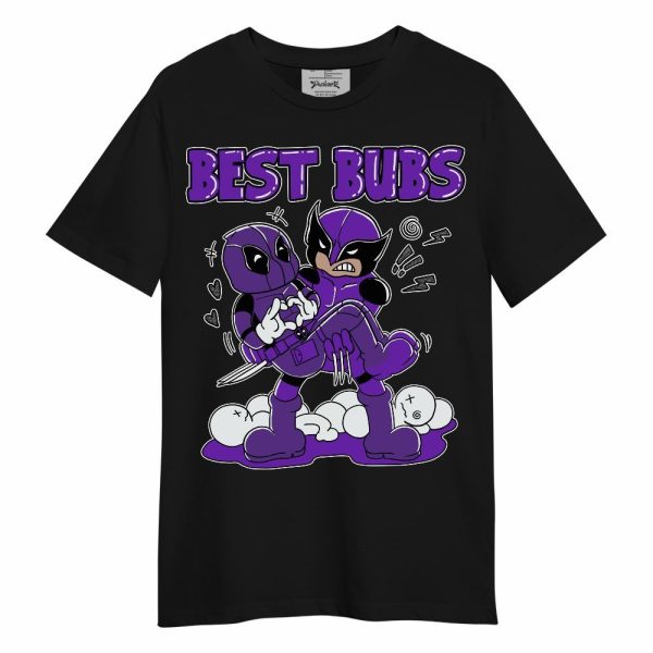 Retro Dark Iris 3s Shirt - Bubs Cartoon Unisex Shirt Matching Jordan Shirt Jezsport.com