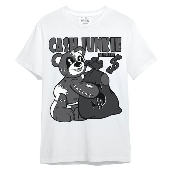 White Thunder 4s Shirt - Cashs Junkie Bear Unisex Shirt Jezsport.com