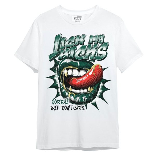 Oxidized Green 4s Shirt, Lick My Kicks Lips Unisex Shirt Matching Jordan Shirt Jezsport.com