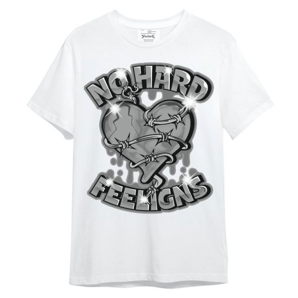 Black Wolf Grey 12s Shirt - Hard Feeling Graphic Unisex Shirt Matching Jordan Shirt Jezsport.com