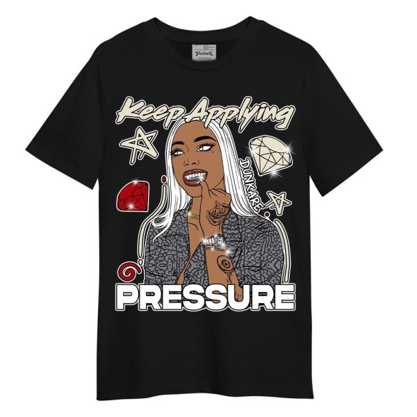 Cement Grey 3s Shirt - Pressures Unique Shirt Unisex Matching Jordan Shirt Jezsport.com