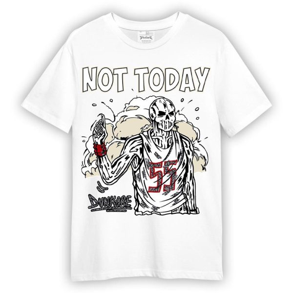 Cement Grey 3s Shirt - Not Today Skeleton Shirt Unisex Matching Jordan Shirt Jezsport.com