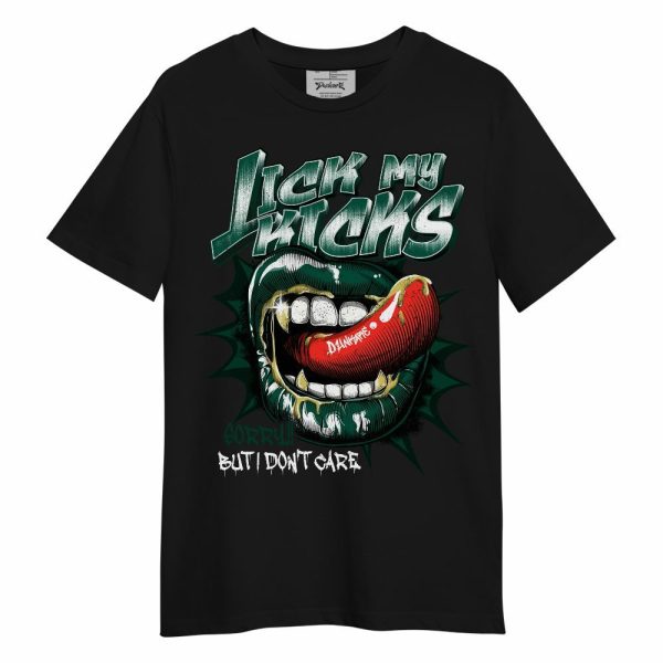 Oxidized Green 4s Shirt, Lick My Kicks Lips Unisex Shirt Matching Jordan Shirt Jezsport.com