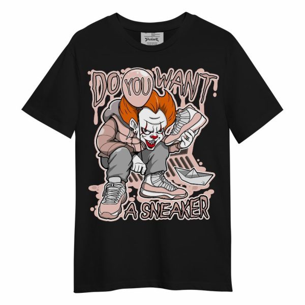 Low Legend Pink 11s Shirt - Clown Scary Sneakers Halloween Graphic Unisex Shirt Matching Jordan Shirt Jezsport.com