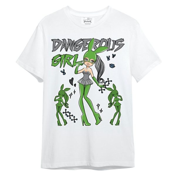 Retro Green Bean 5s Shirt - Dangerous.Girl Unisex Shirt Jezsport.com