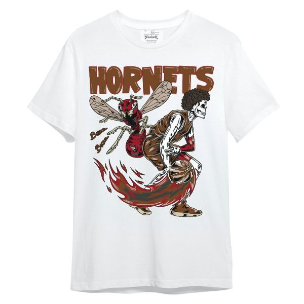 Archaeo Brown 5s Shirt - Hornet Skeleton Unisex Shirt Matching Jordan Shirt Jezsport.com