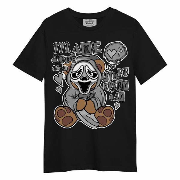 Black Wolf Grey 12s Shirt - Make Dopes Bear Unisex Shirt Matching Jordan Shirt Jezsport.com