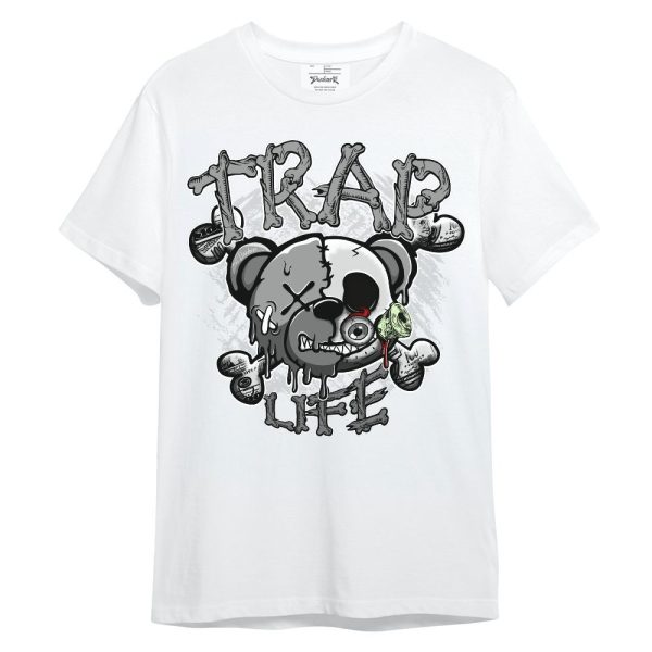 Black Wolf Grey 12s Shirt, Trap Bear Skull Unisex Shirt Matching Jordan Shirt Jezsport.com