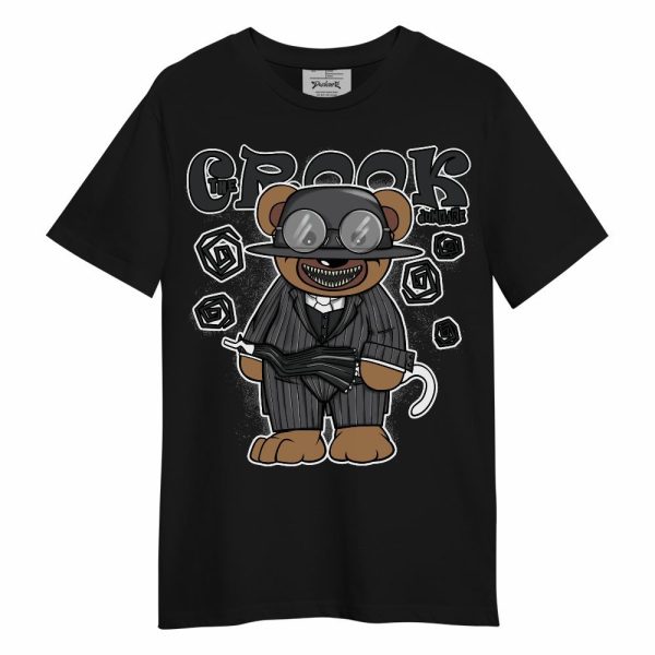 White Thunder 4s Shirt - Swindler Bear Unisex Shirt Matching Jordan Shirt Jezsport.com