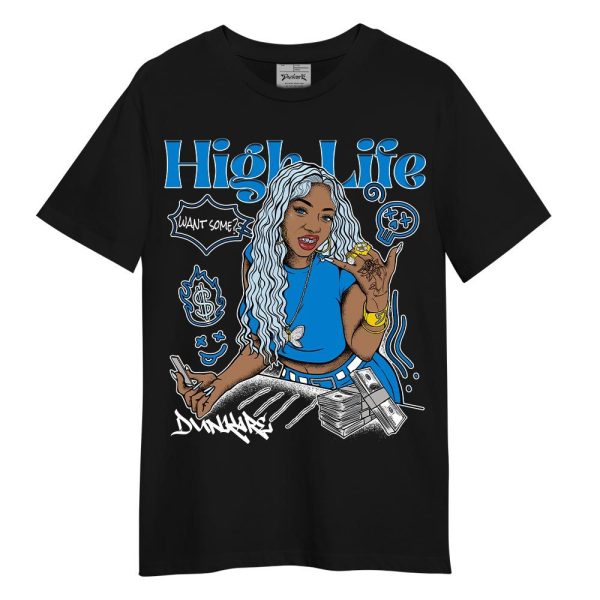 Industrial Blue 4s Shirt - Hi'life Unique Shirt Unisex Matching Jordan Shirt Jezsport.com