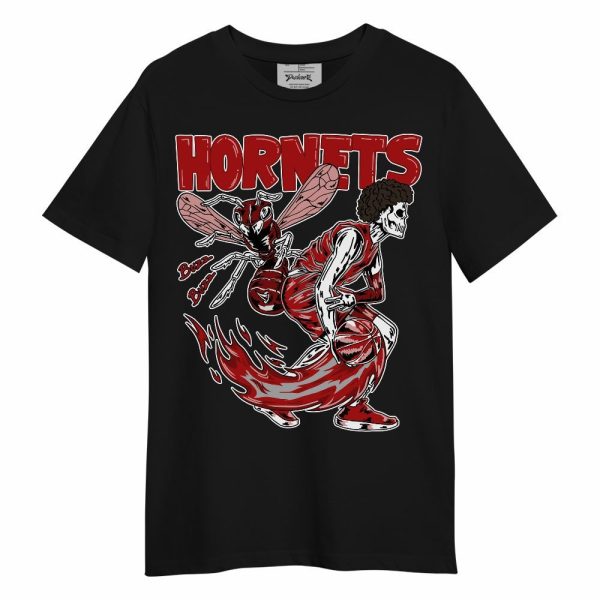 Red Taxi 12s Shirt, Hornet Skeleton Unisex Shirt Matching Jordan Shirt Jezsport.com