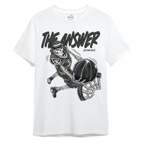 RM Light Bone 4s Shirt - The Answer Skeleton Unisex Shirt Matching Jordan Shirt Jezsport.com