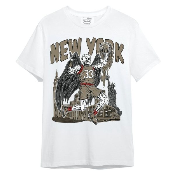 Olive 9s Shirt - Ewing Era Skeleton Unisex Shirt Jezsport.com