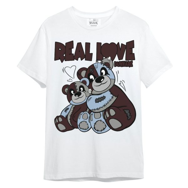 Burgundy 5s Shirt - Sincere Fondness Bear Unisex Shirt Matching Jordan Shirt Jezsport.com