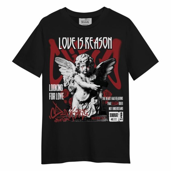 Alternate Flu Game 12s Shirt, Love Is Reason Unisex Shirt Matching Jordan Shirt Jezsport.com