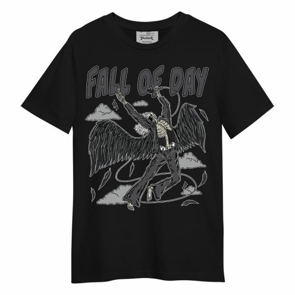 White Thunder 4s Shirt - Fall Of Days Skeleton Unisex Shirt Jezsport.com