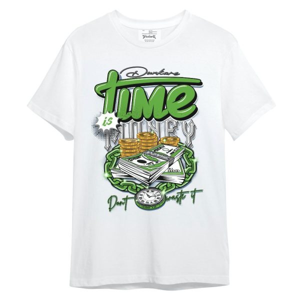 Retro Green Bean 5s Shirt, Time Is Money Unisex Shirt Jezsport.com