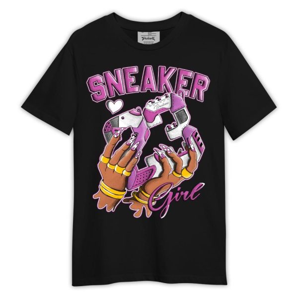 Hyper Violet 4s Shirt, 23 Sneaker Girl Shirt Outfit Matching Jordan Shirt Jezsport.com