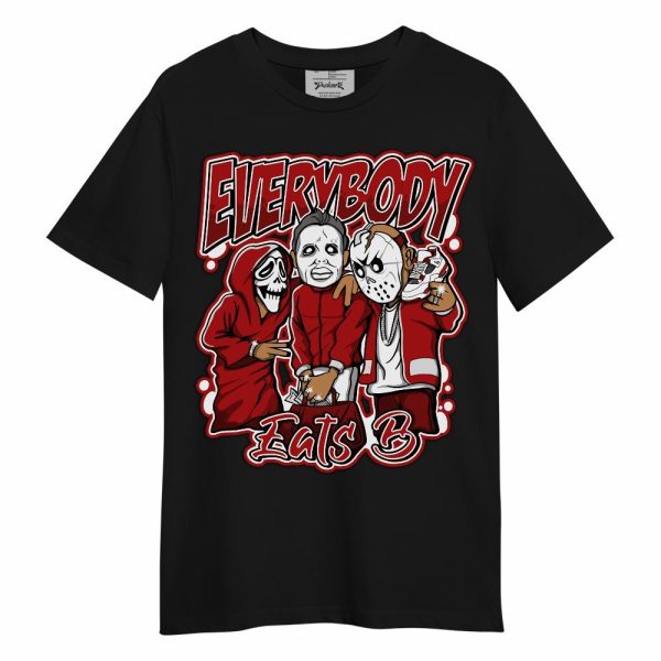 Red Taxi 12s Shirt - Everybody Eatin Bro Graphic Unisex Shirt Matching Jordan Shirt Jezsport.com