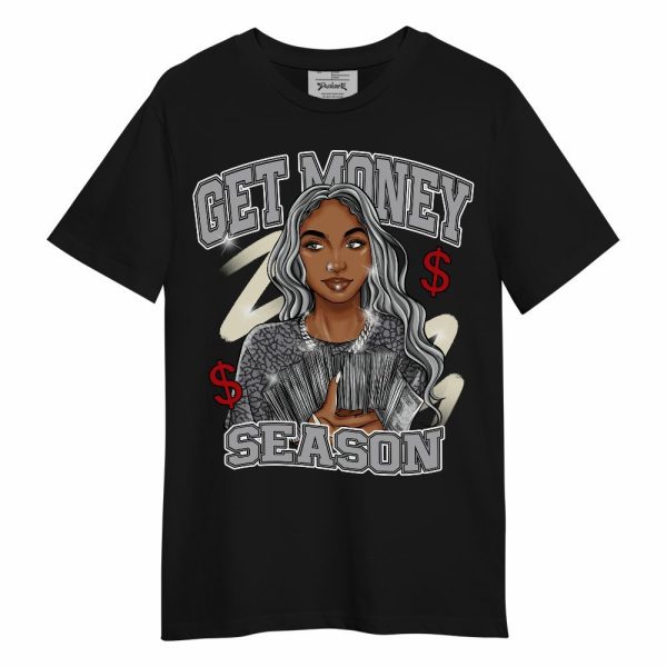 Cement Grey 3s Shirt - Get Moneys Season Unisex Shirt Matching Jordan Shirt Jezsport.com