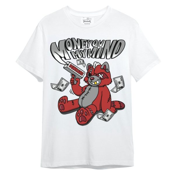 Bred Reimagined 4s Shirt - Money On My Mind Raccoon Unisex Shirt Matching Jordan Shirt Jezsport.com