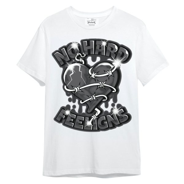 White Thunder 4s Shirt - Hard Feeling Graphic Unisex Shirt Jezsport.com