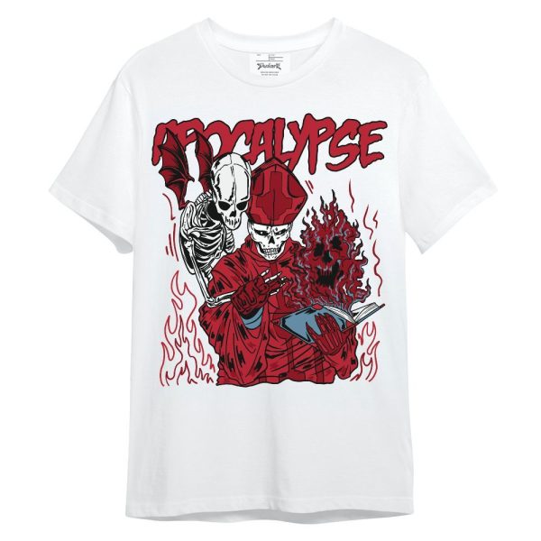 Retro Raging Bull 5s Shirt - Apocalypse Skeleton Unisex Shirt Jezsport.com