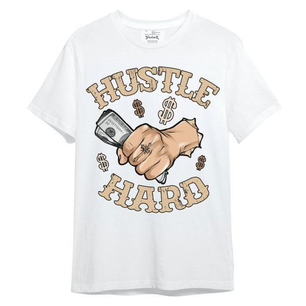 Desert Camo 3s Shirt - Hustles Hard! Unisex Shirt Matching Jordan Shirt Jezsport.com