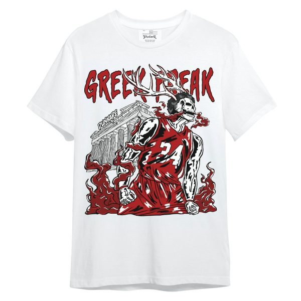 Red Taxi 12s Shirt - Greek Freaks Skeleton Shirt Unisex Outfit Unisex Shirt Matching Jordan Shirt Jezsport.com