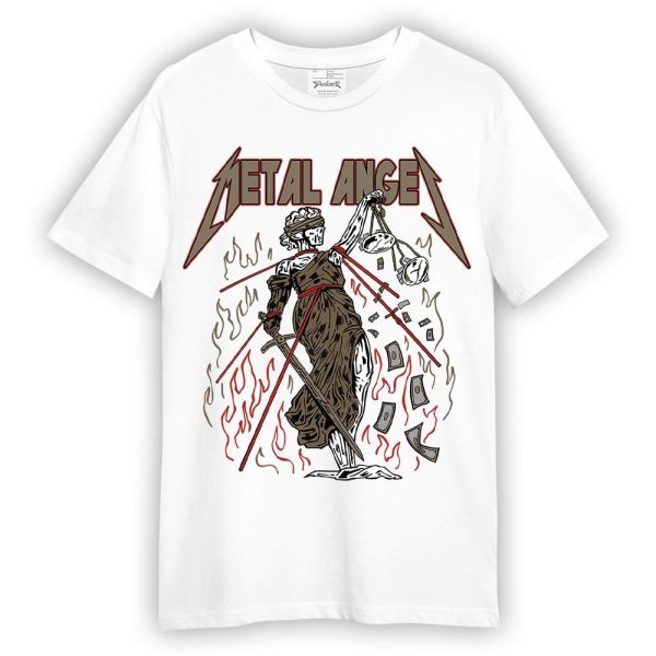 Olive 9s Shirt - Metal Angel Skeleton Shirt Unisex Jezsport.com