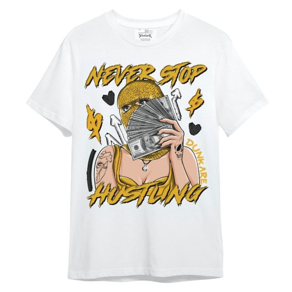 Vivid Sulfur 4s Shirt - Hustling Unque Unisex Shirt Matching Jordan Shirt Jezsport.com