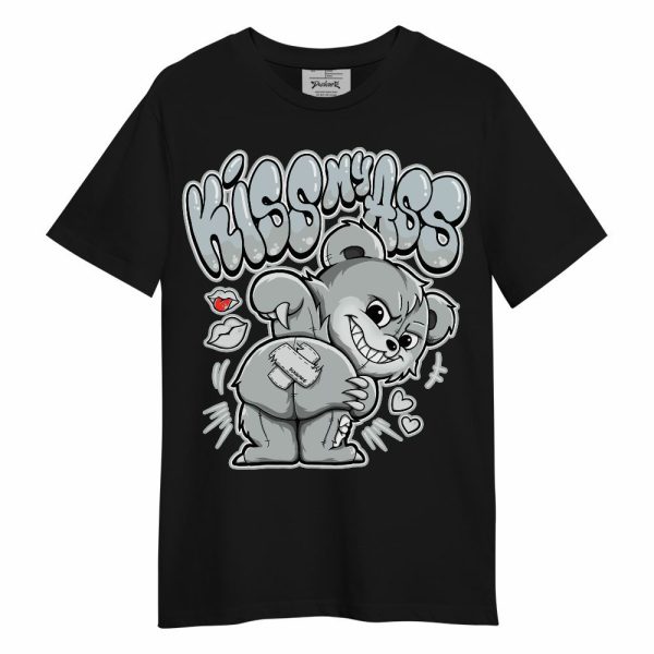 Black Wolf Grey 12s Shirt - Kiss My Fuzz Unisex Shirt Matching Jordan Shirt Jezsport.com