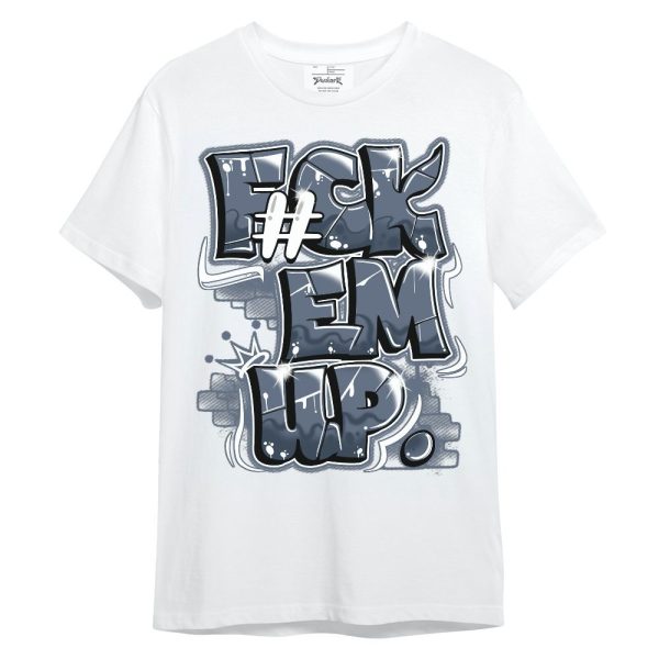 Low Diffused Blue 11s Shirt - F#ck Em Up Graphic Unisex Shirt Matching Jordan Shirt Jezsport.com