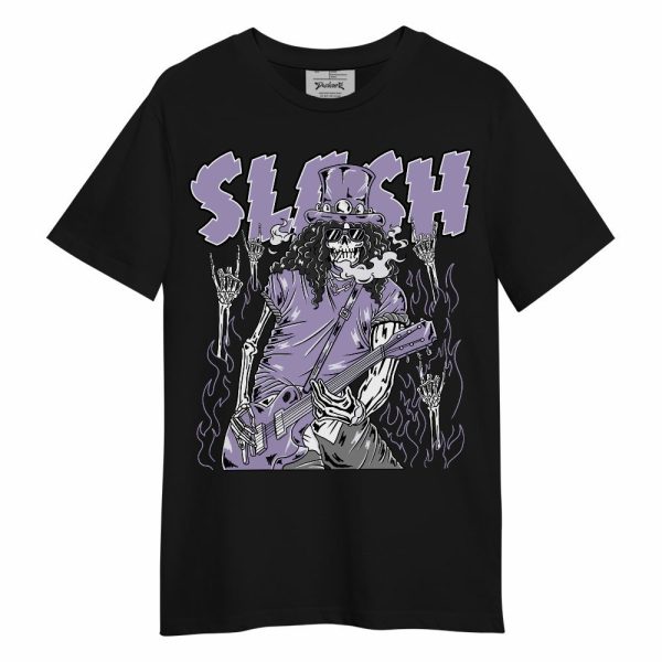 Low Pure Violet 11s Shirt - Slash Skeleton Unisex Shirt Matching Jordan Shirt Jezsport.com