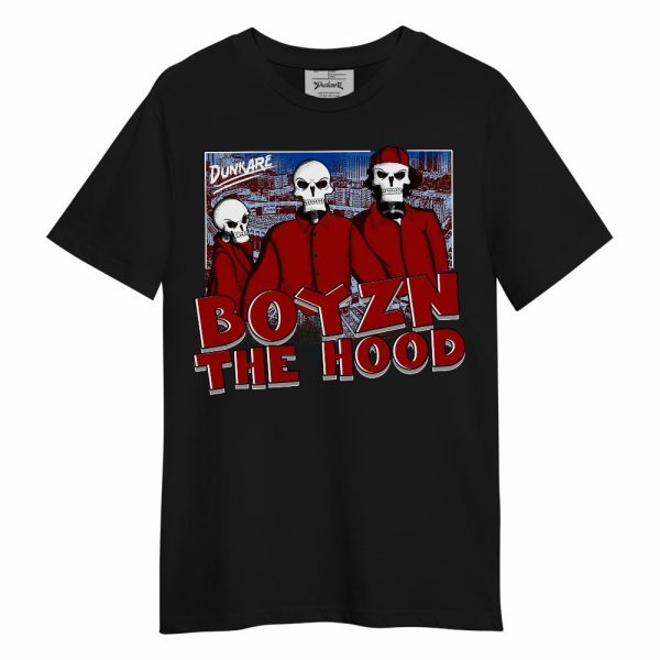 Red Taxi 12s Shirt, Boyz N The Hood Skeleton Retro Taxi Flip 12s Outfit Unisex Shirt Matching Jordan Shirt Jezsport.com