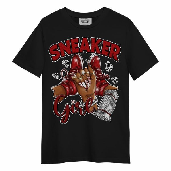 Red Taxi 12s Shirt - Sneakerz Girlz Unisex Shirt Matching Jordan Shirt Jezsport.com