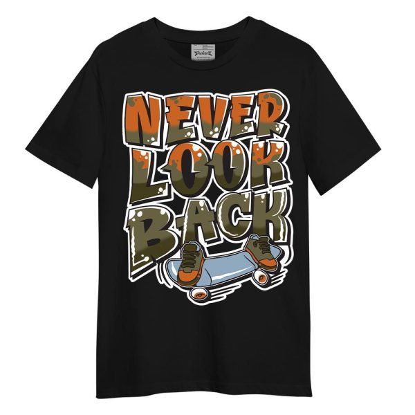 Olive 5s Shirt - Never Looking Back Graphic Shirt Unisex Jezsport.com