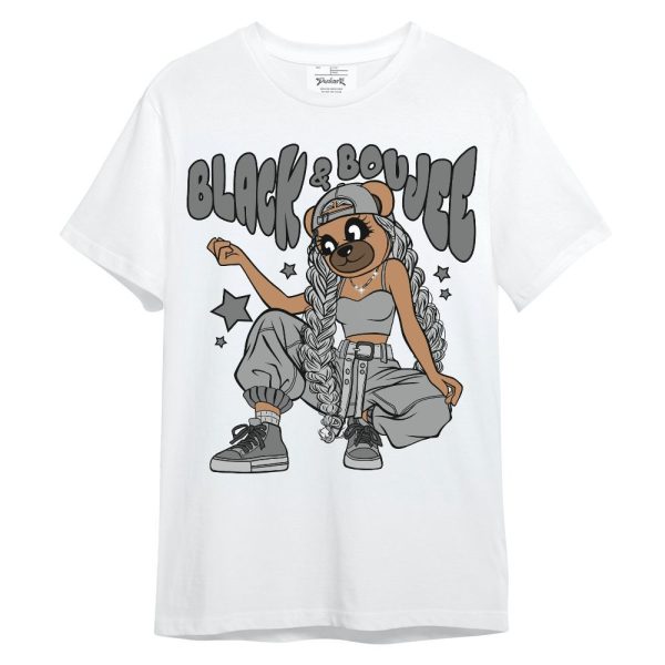 Black Wolf Grey 12s Shirt - Boujee Girls Bear Unisex Shirt Matching Jordan Shirt Jezsport.com