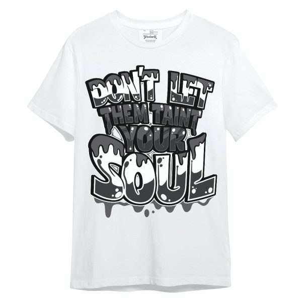 White Thunder 4s Shirt - Never Taint Your Soul Shirt Unisex Oufit Unisex Shirt Matching Jordan Shirt Jezsport.com