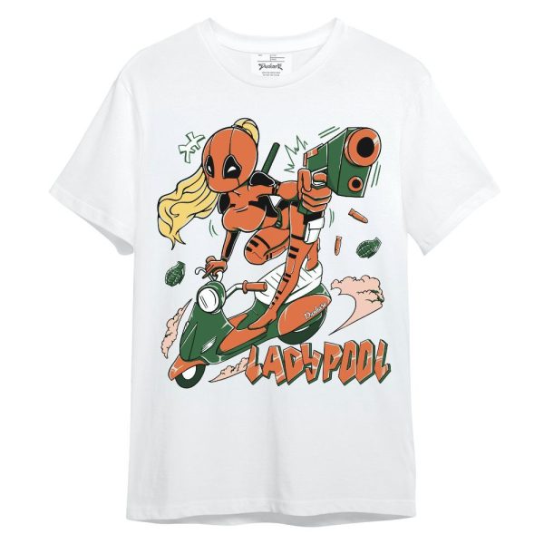 Low Miami 5s Shirt - Lady Pool Cartoon Unisex Shirt Matching Jordan Shirt Jezsport.com