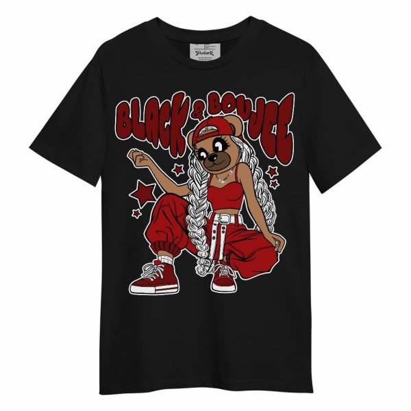 Red Taxi 12s Shirt - Boujee Girls Bear Unisex Shirt Matching Jordan Shirt Jezsport.com